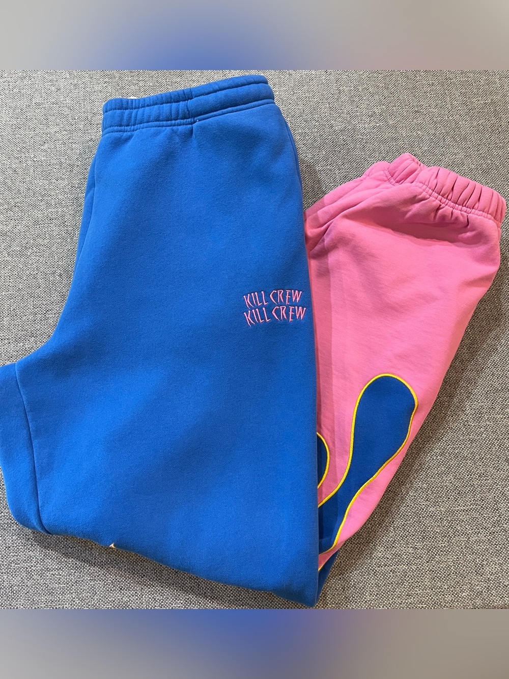 Premium Heater Sweats - Blue/Pink from Kill Crew size 3xl